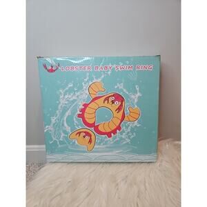 Lobster Baby Swim Ring Float Sz XL